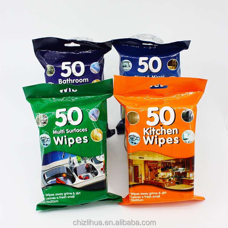 Furniture Polish Wipes Multifunctional Floor Wet Wipes Home Cleaning Wipes