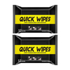 Factory Price 12 Pieces Disposable Convenient Sports Shoe Cleaning Wipes Travel Wipes Sneaker Cleaning Wipes