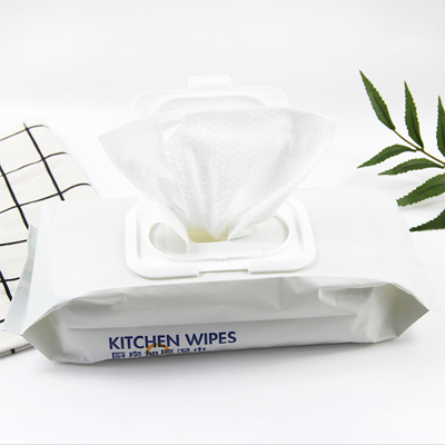 Kitchen cleaning wet wipes